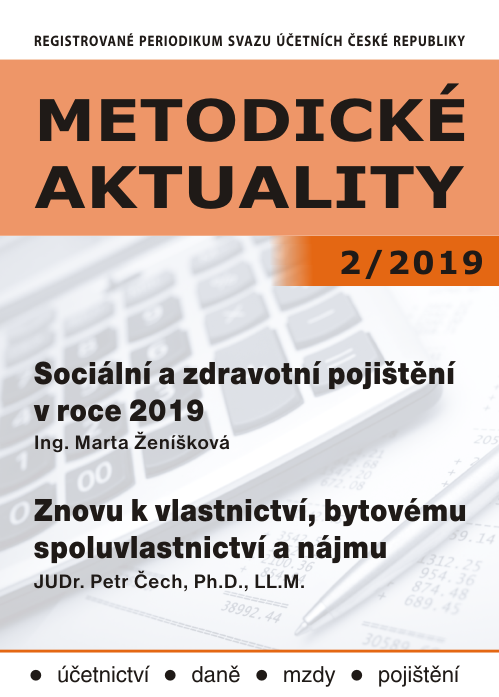 Metodické aktuality č. 2/2019